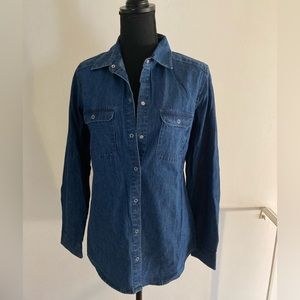 WVN dark chambray shirt NWOT​